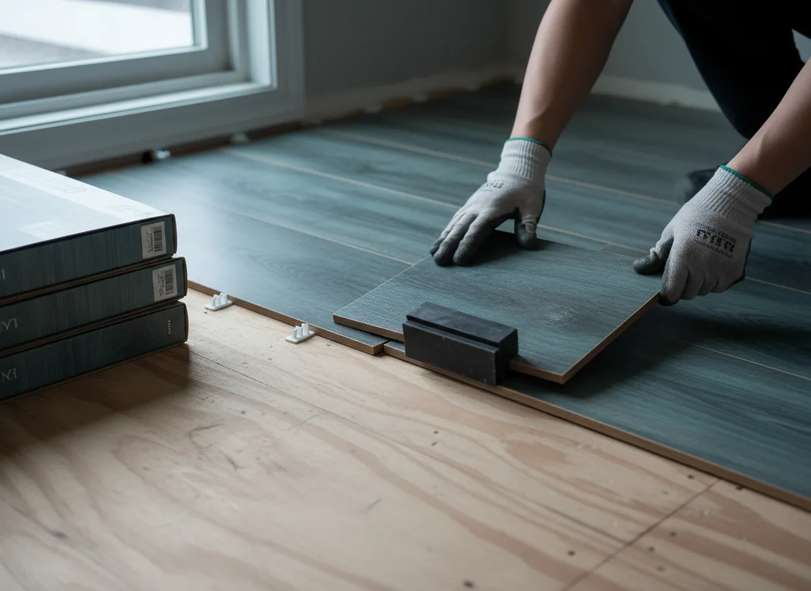 Luxury Vinyl Plank Installation company in Marienthal, KS